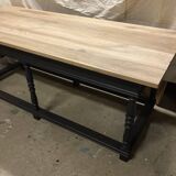 Walnut tray draper table