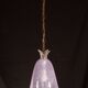 Elegant Barovier e Toso Lantern in Bubble Glass with a Rostrato glass element