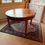 Table de salle à manger en merisier ciré