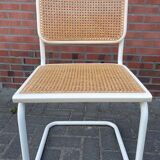 Cesca dining room chair designed by Marcel Breuer