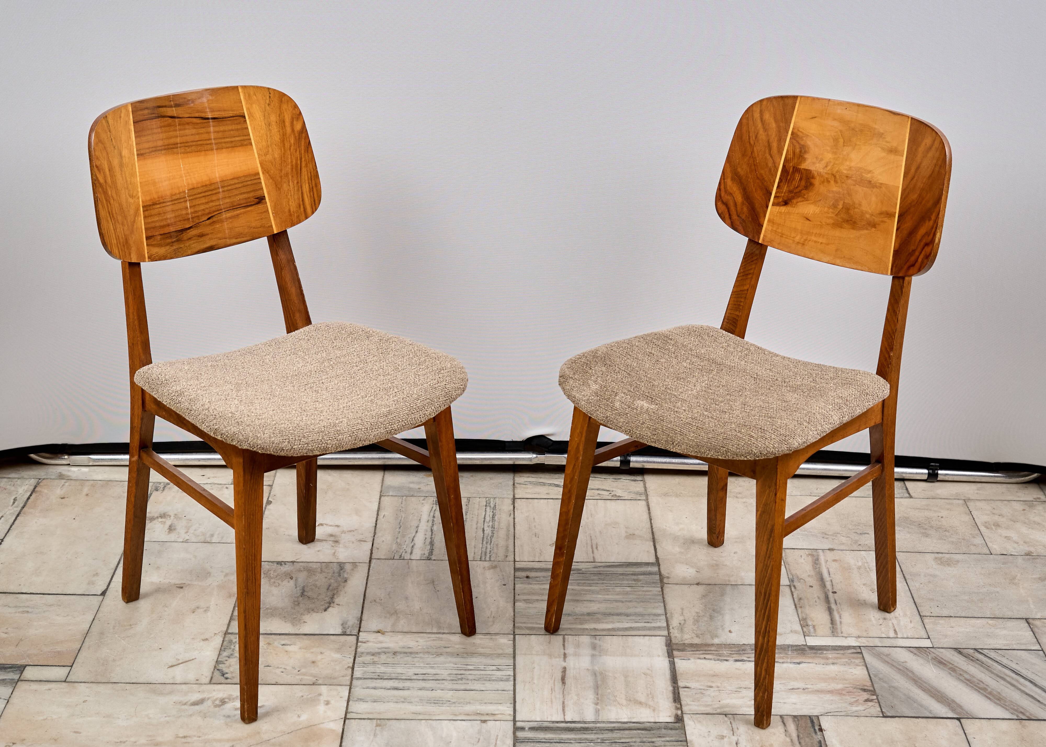 Set of two Vintage Bilea Chairs, 1970s, Romania