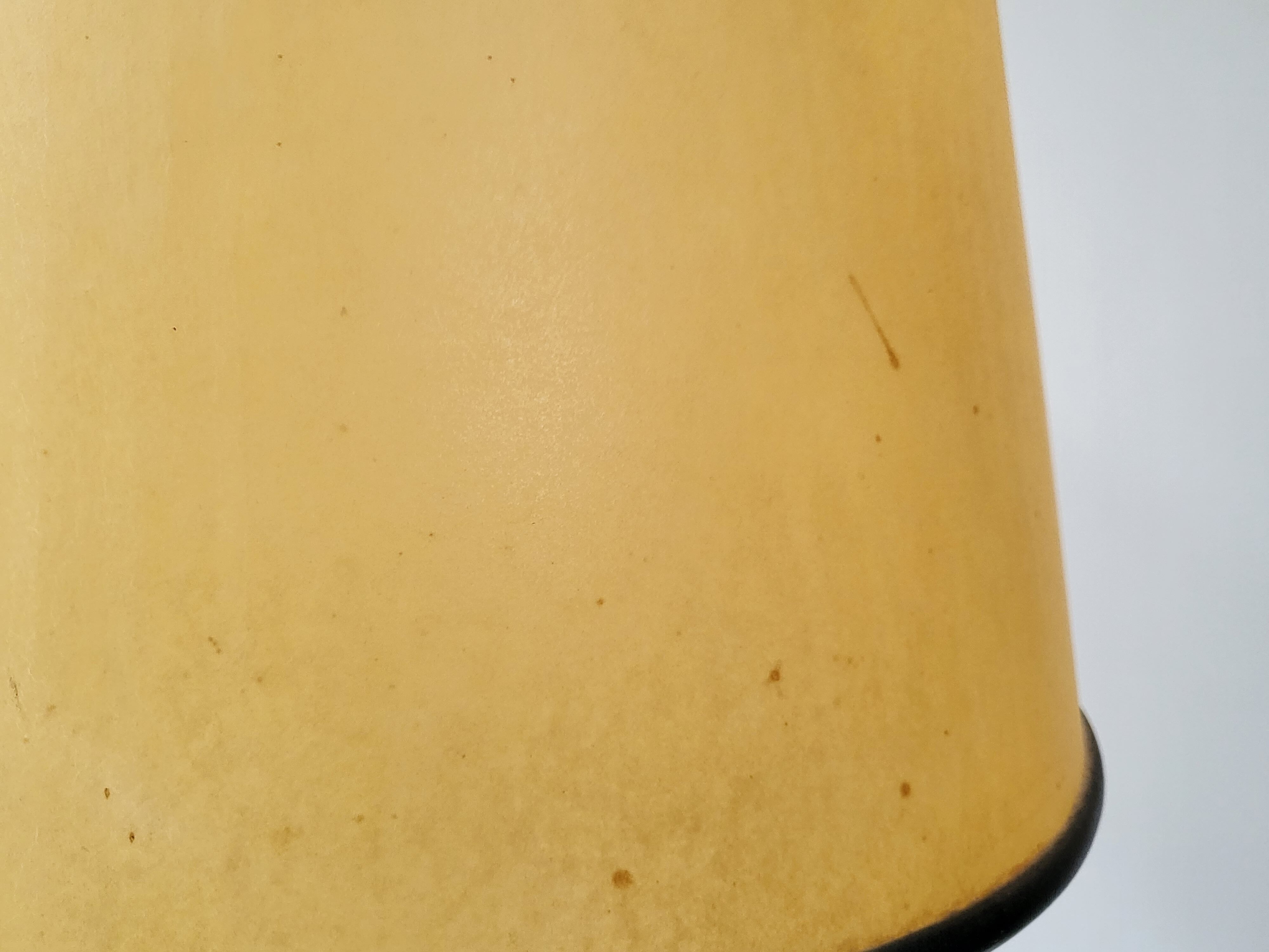 Leather lamp the Tanner 1970 vintage