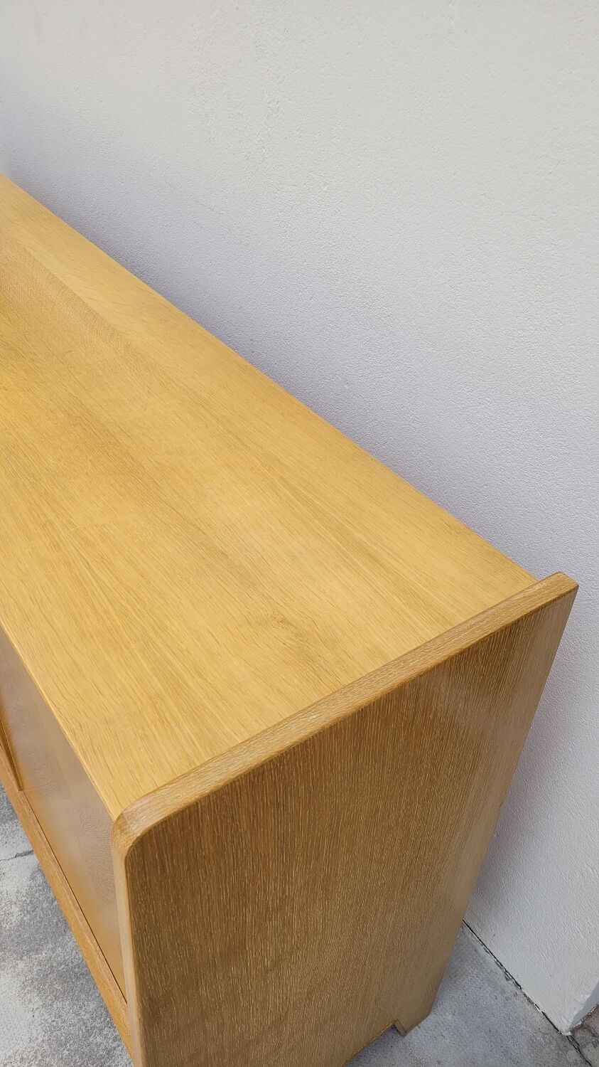 Vintage sideboard enfilade 1950 feet oak compass