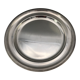 Round silver metal outline water leaf decoration, Félix Frères Goldsmith