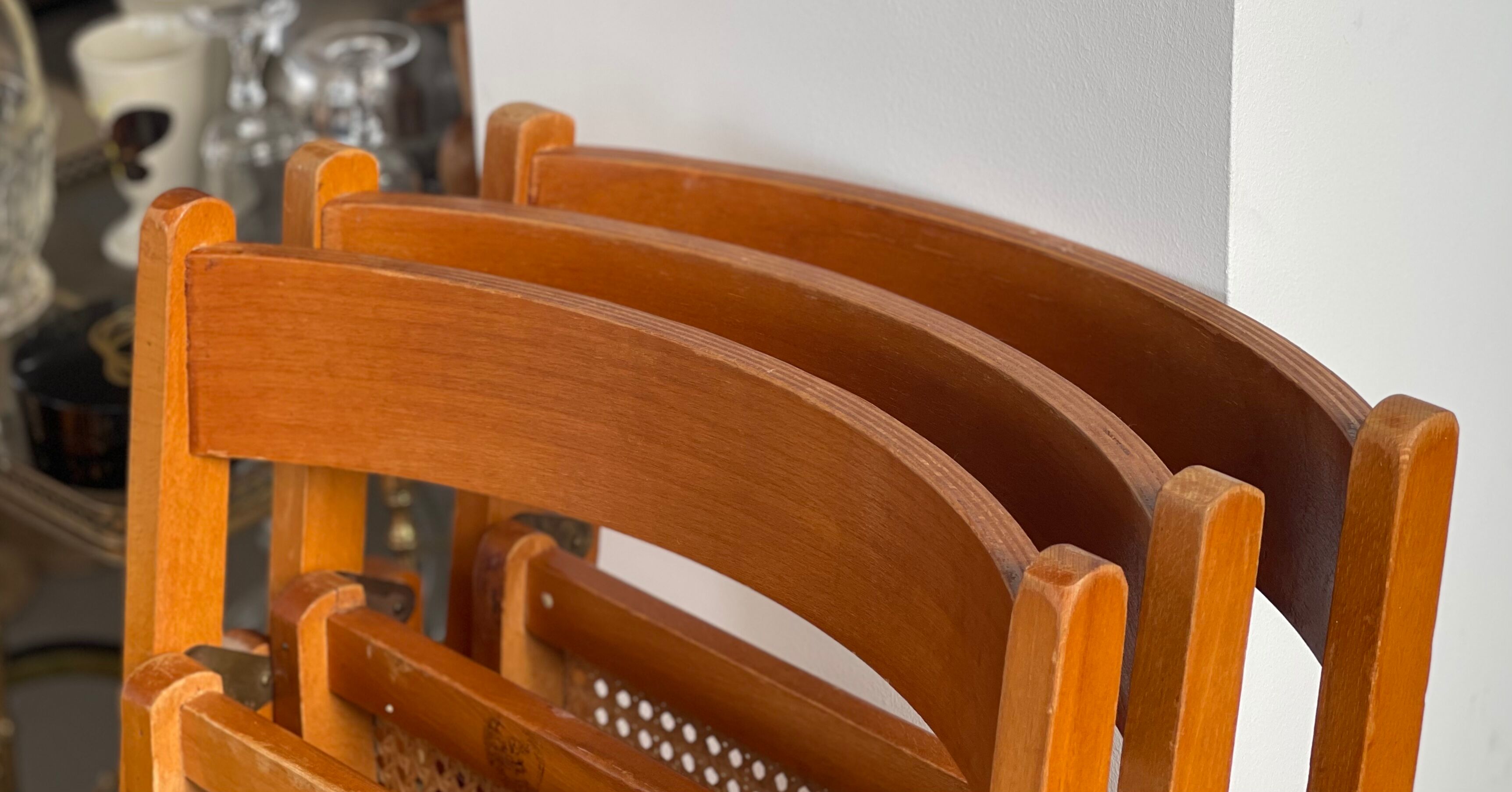 3 folding chairs 1970