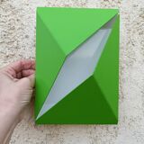 Wall lamp shape vintage origami