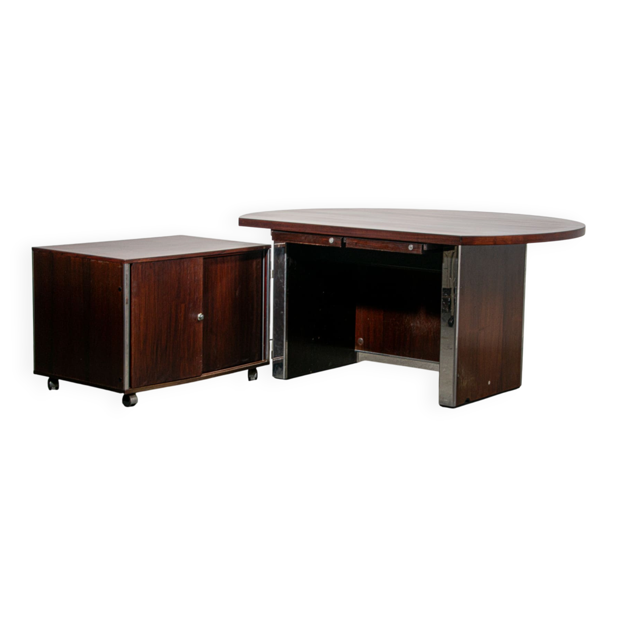 Galileo series executive desk designed by Ennio Fazioli for MIM Roma