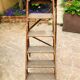 Wooden painter's stepladder