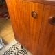 Scandinavian teak furniture with 2 doors