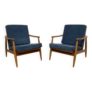 Lot de deux fauteuils - scandinave