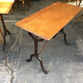 Table bistrot des années 20/30