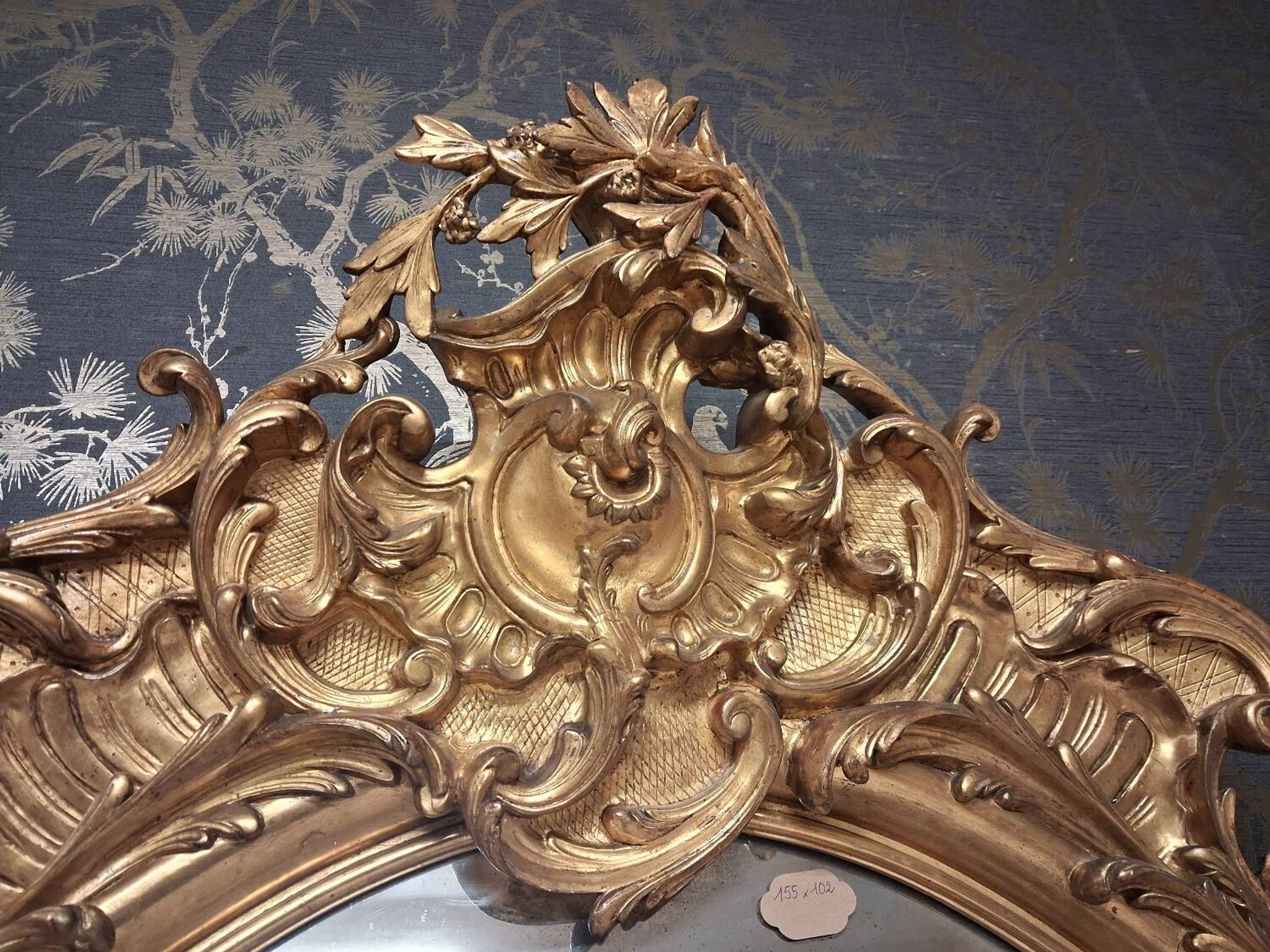 Miroir époque Napoléon III 155x 102