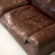Sofa De Sede. Leather "chocolate" Switzerland, circa 1970