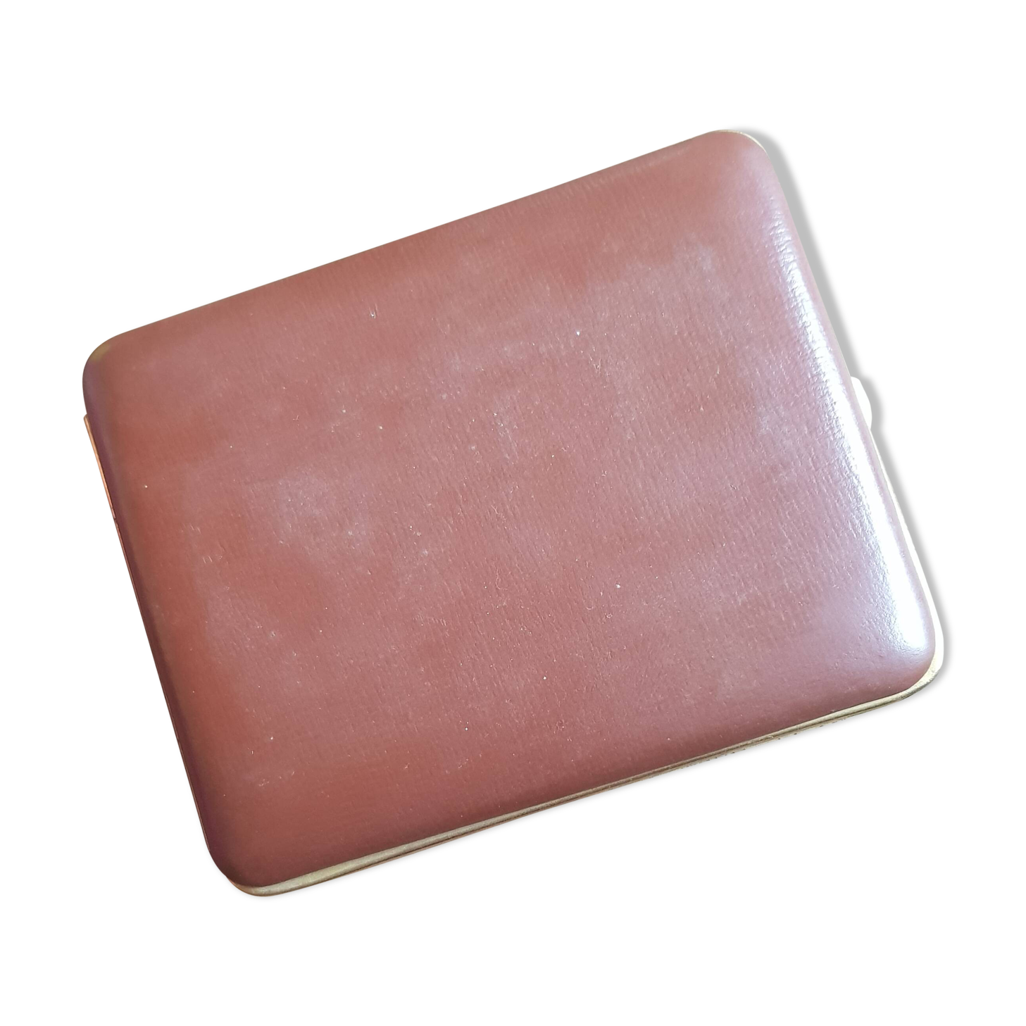 Vintage leather cigarette case