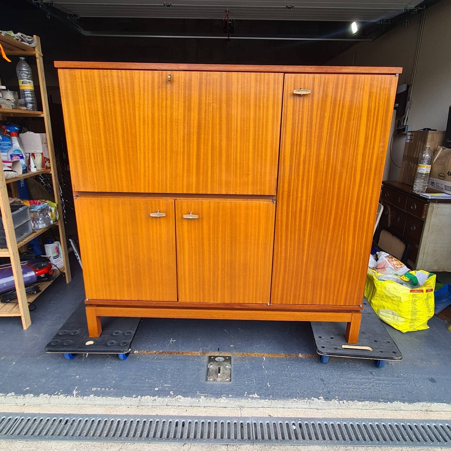 Storage unit, living buffet, secretary Marcel Gascoing
