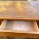 Light solid wood enfilade with Louis XV marquetry from the 20th century, 227cm.