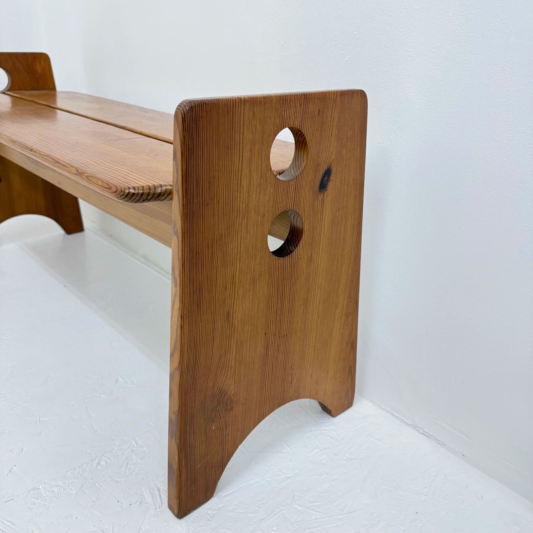 Mid-century modern bench by Gilbert Marklund for Furusnickarn AB, 1960s