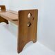 Mid-century modern bench by Gilbert Marklund for Furusnickarn AB, 1960s