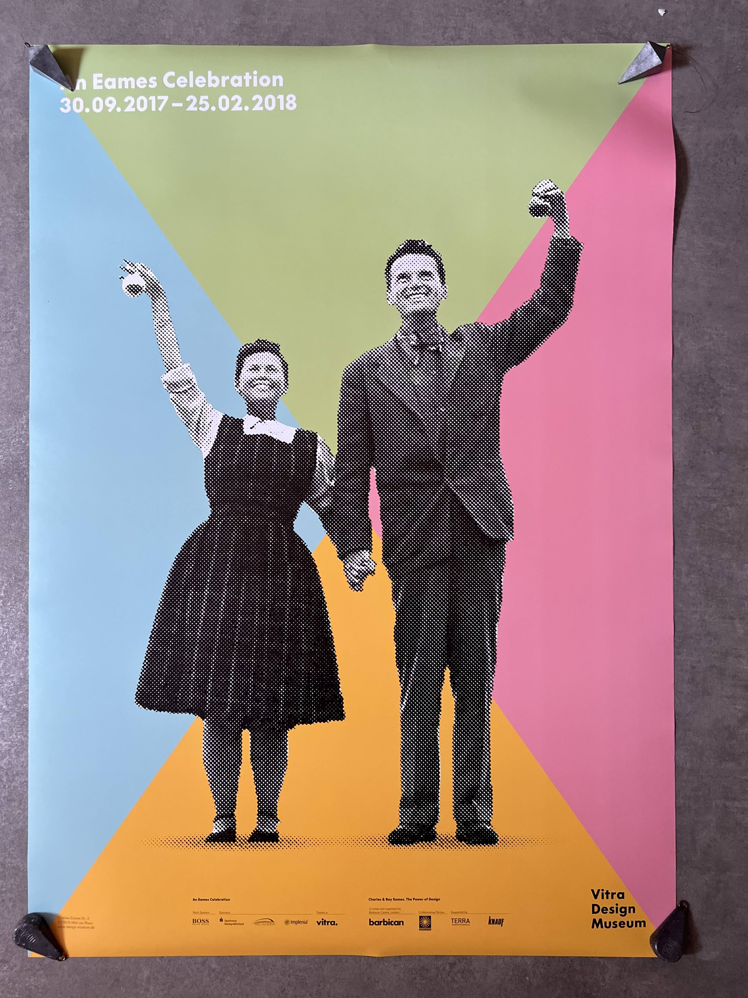 Poster Vitra Design Museum Charles and Ray Eames 2017