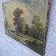Huile sur toile, tableau ancien