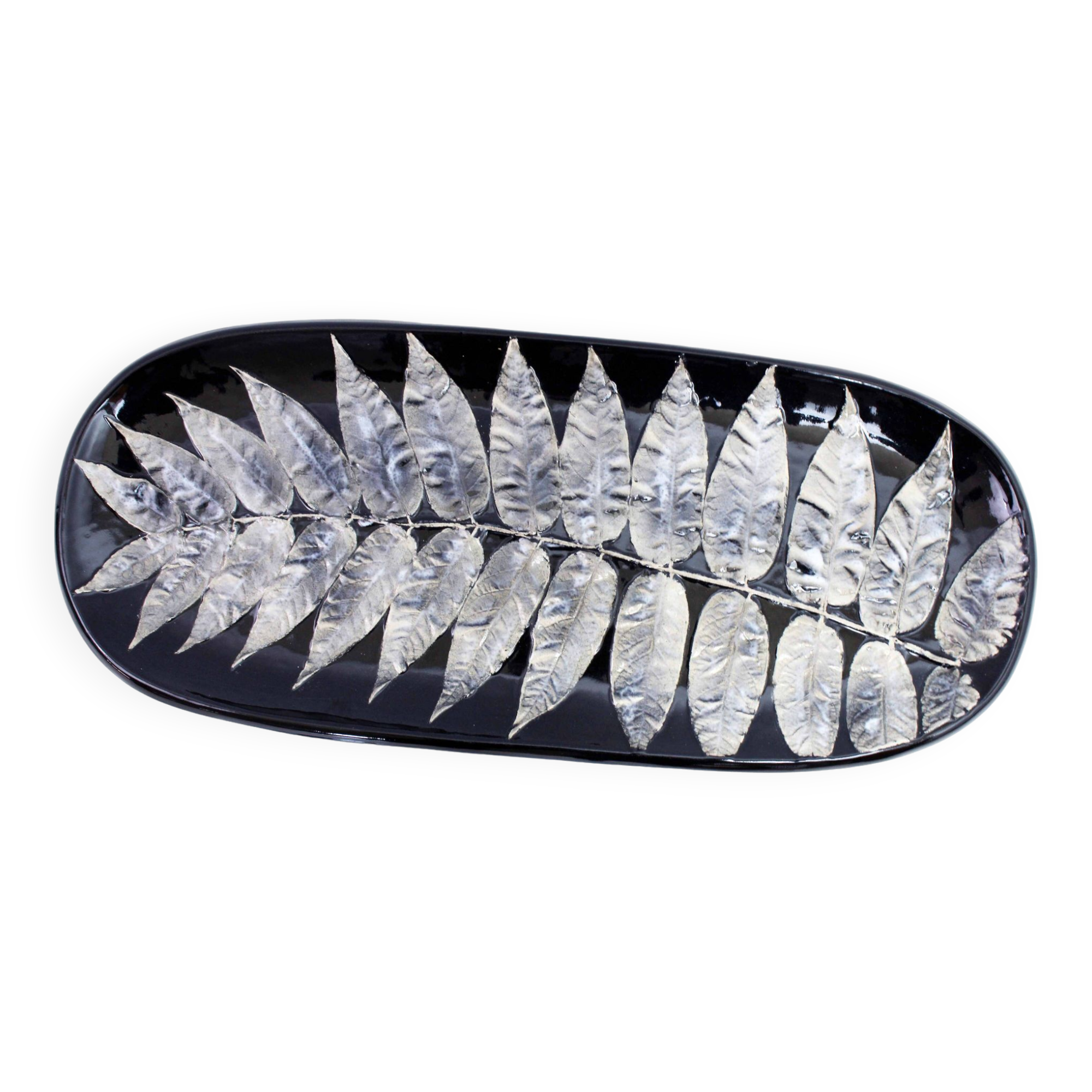 Ceramic tray, France 1970