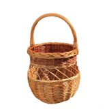 Vintage wicker basket