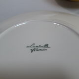 Petit déjeuner Luneville jaune tasse et sous tasse