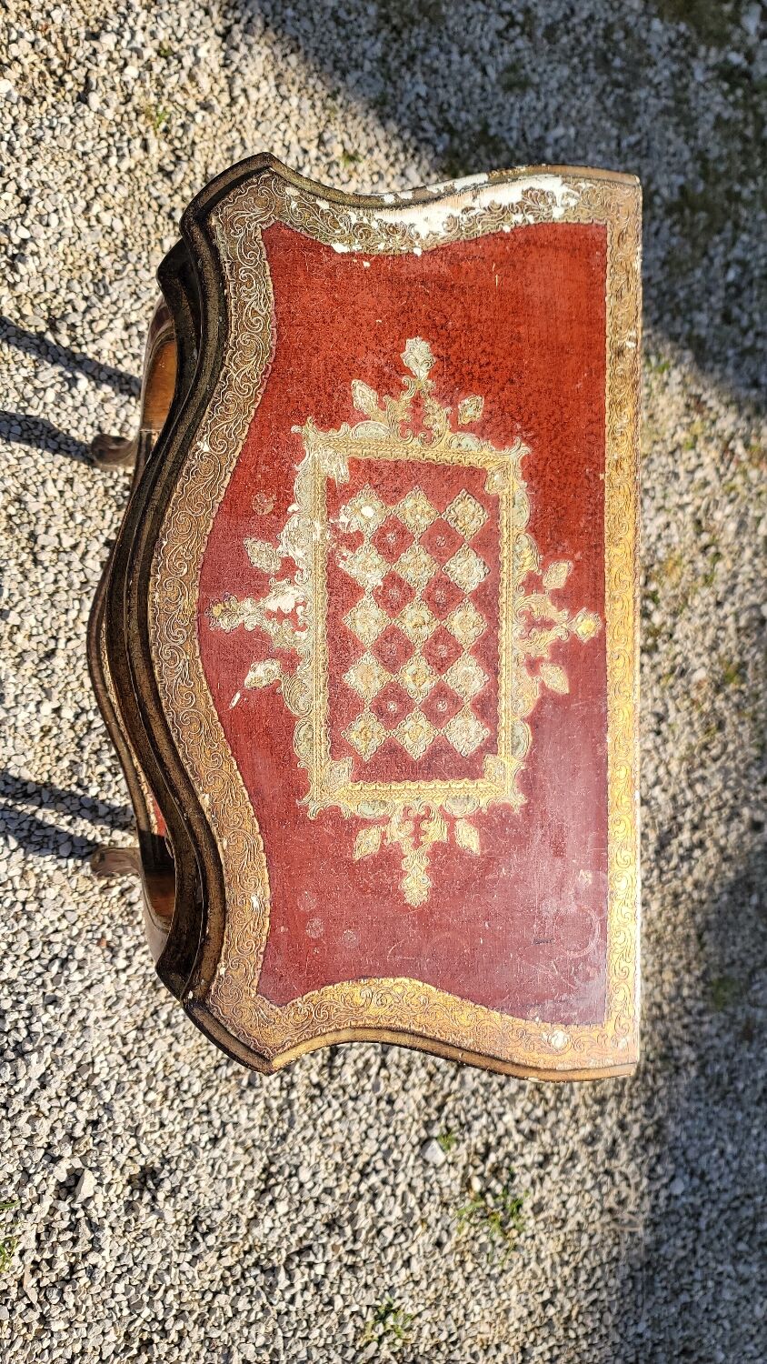 Venetian bedside table