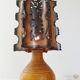 Lamp Accolay in ceramic & metal 1960