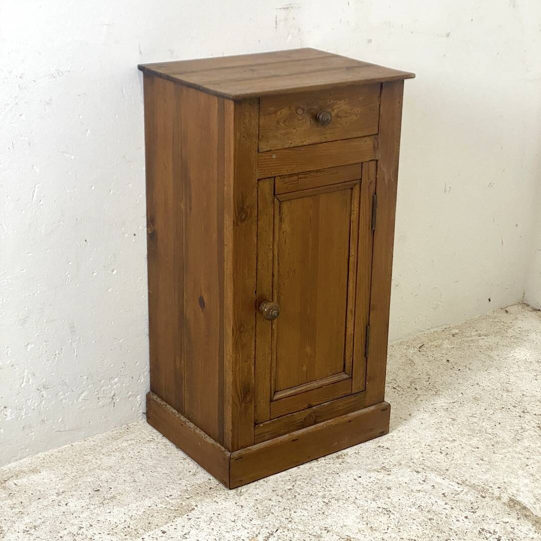 Minimalist vintage 50's bedside or side table