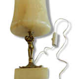 Lampe en albatre