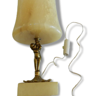 Alabaster lamp