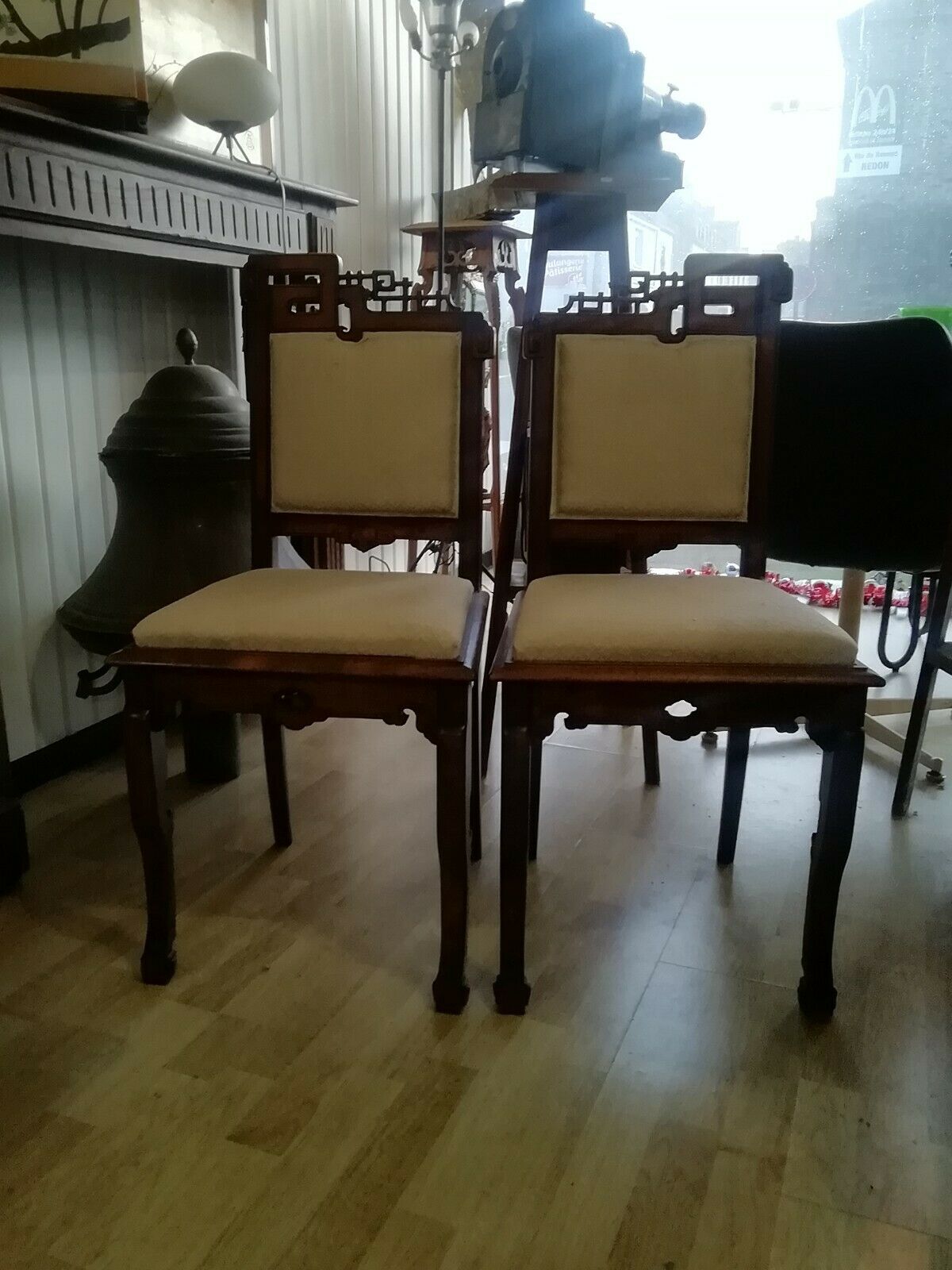 Pair of Gabriel Viardot chairs