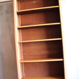 Bibliothèque ancienne en bois massif