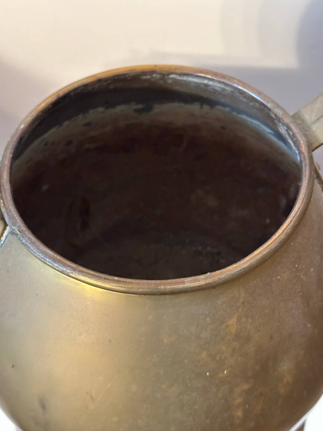 Copper kettle - 19th century folk arts