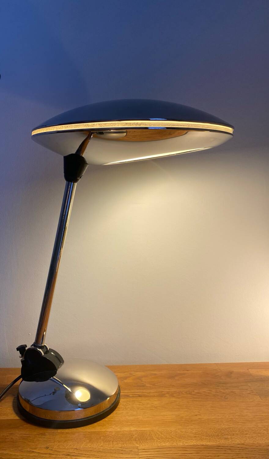 UFO desk lamp, Aluminor, 1970s