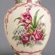 Roger Colas in Clamecy: Important vase in faience with a baluster shape.