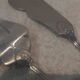 2-piece fish serving set, silver plated metal, goldsmith Ercuis LXV 29