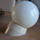 Vintage opaline wall lamp