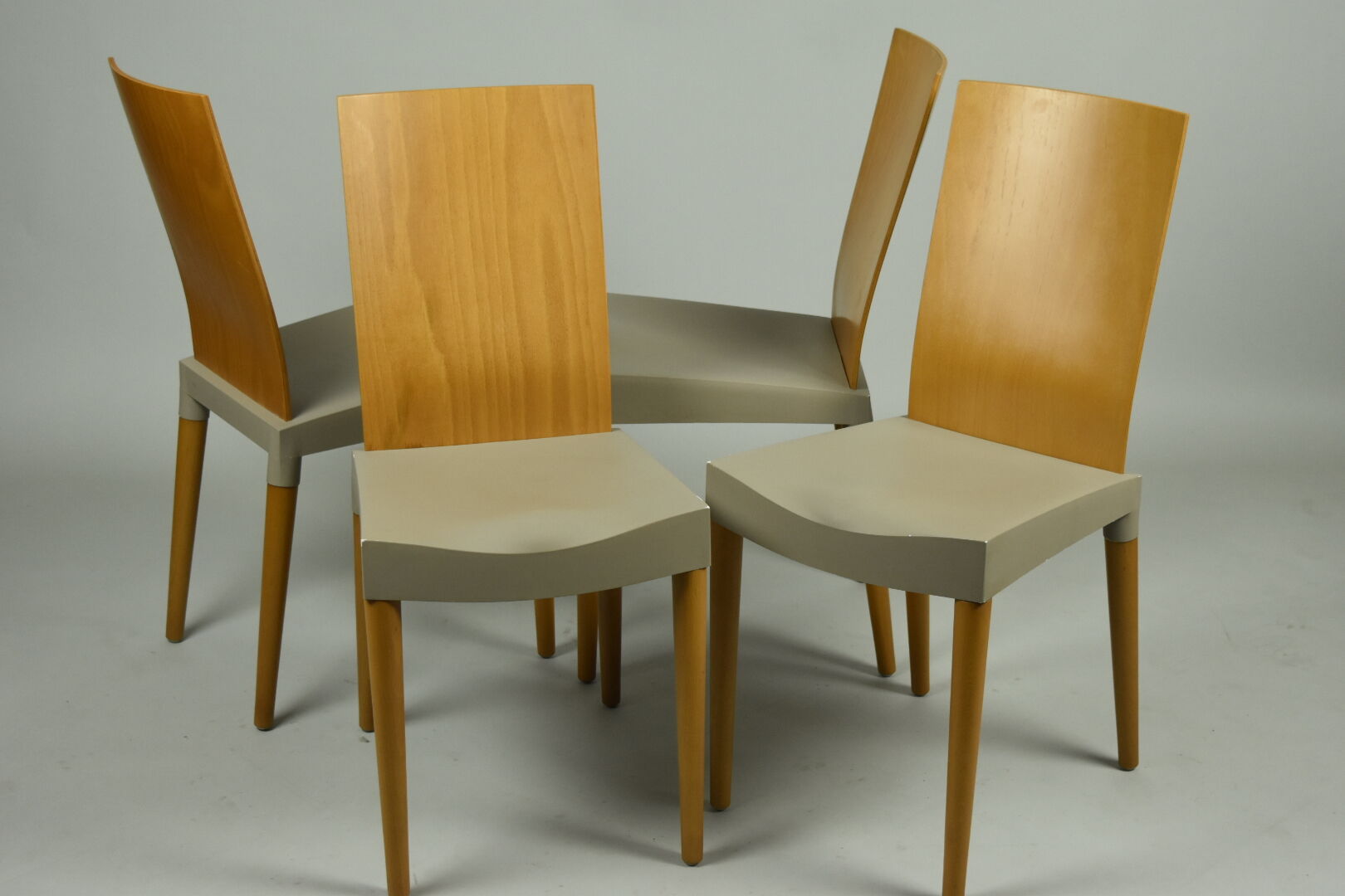 4 miss trip kartell chairs by philippe starck