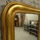 Louis Philippe mirror in gilded wood