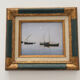 Marine landscape painting