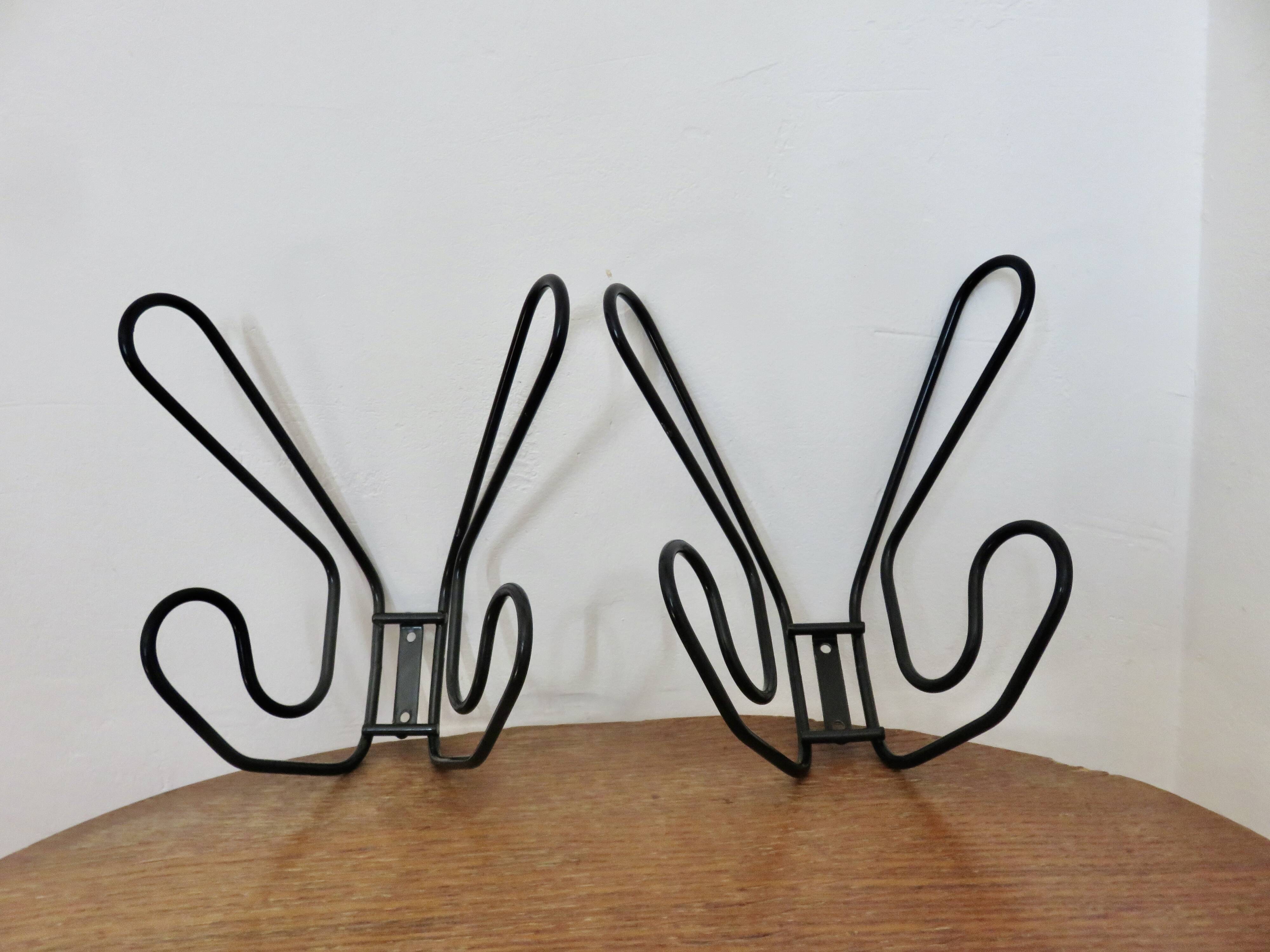 Paire de patères IKEA vintage années 80