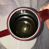 Vintage coffee maker in enamel and bakelite