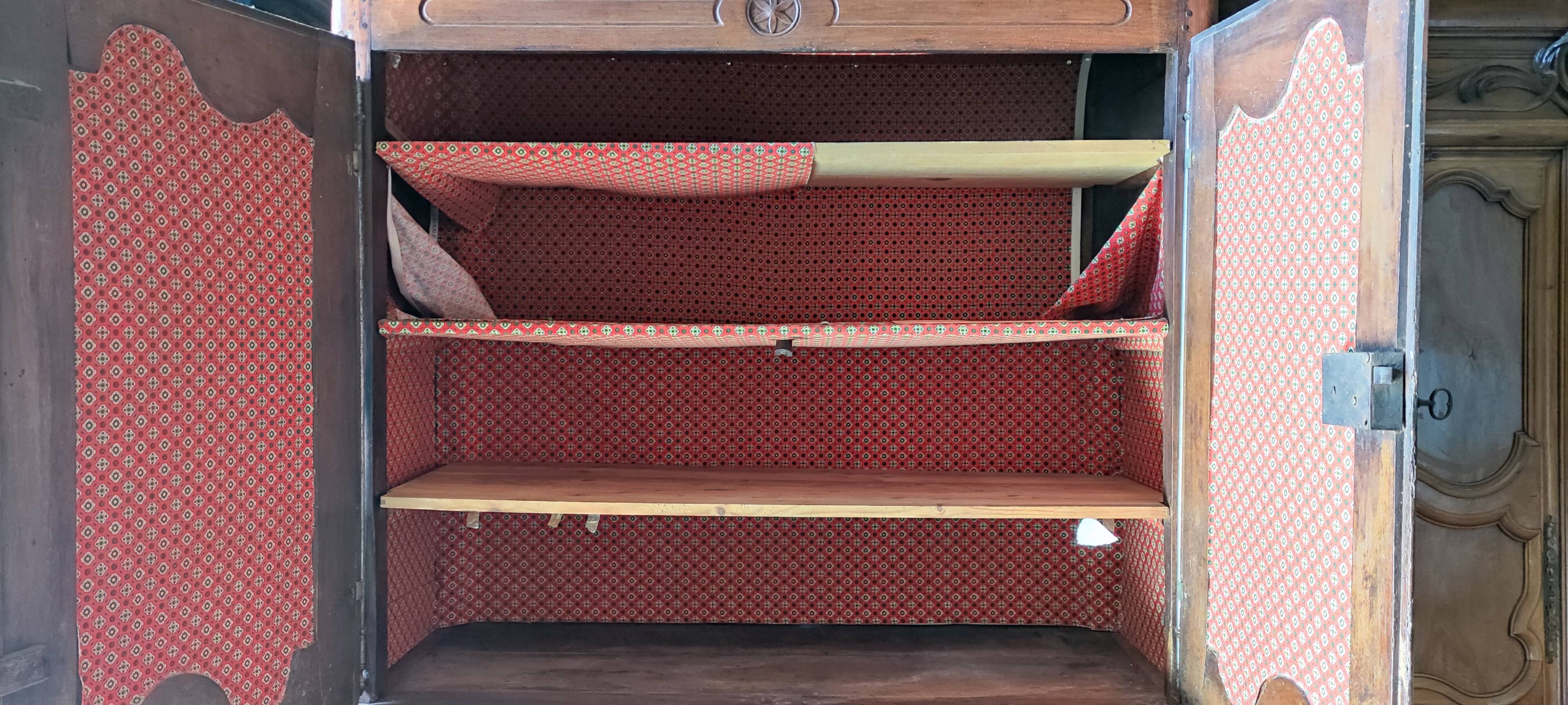 Buffet two bodies Louis XV 18th century