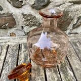 Amber liquor decanter