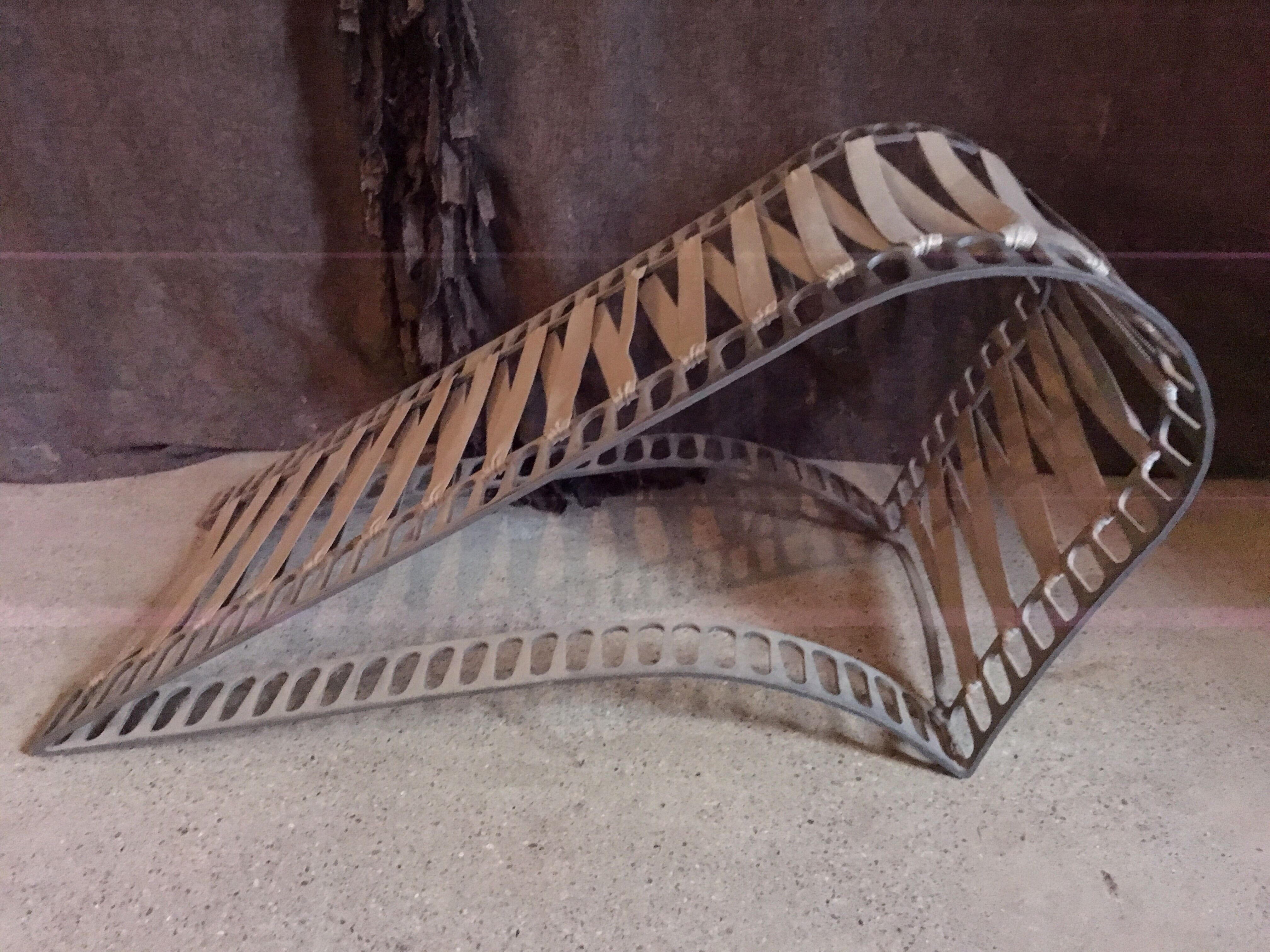 Design armchair 1980 + ottoman recliner