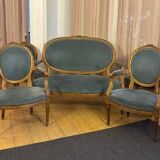 Salon of 5 pieces in Louis XVI style
