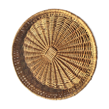 Wicker tray for cheeses