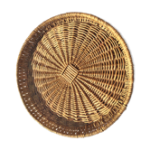Wicker tray for cheeses